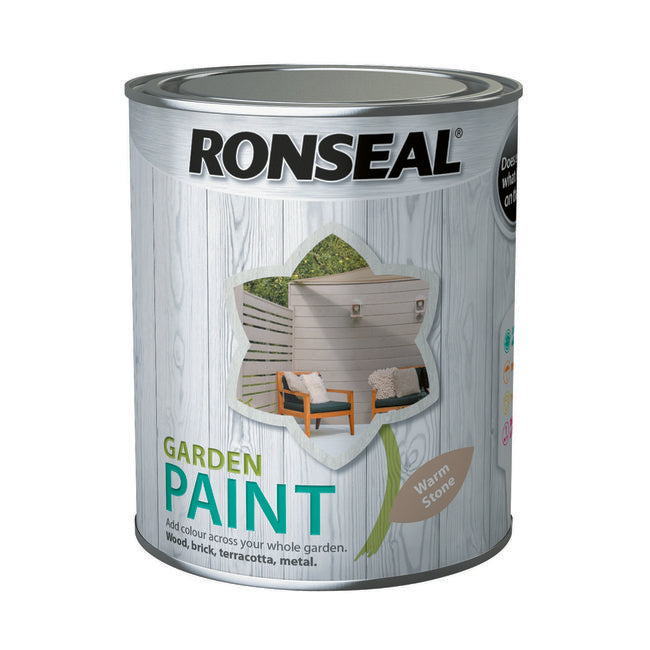 Ronseal Garden Paint 750ml Warm Stone