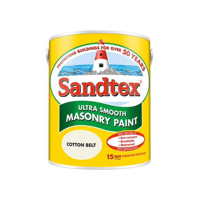 Sandtex Microseal Smooth Masonry Cotton Belt 5L