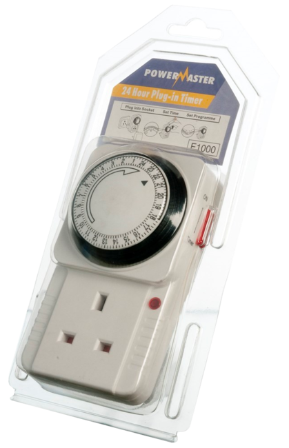 Powermaster 24Hr Plug In Timer