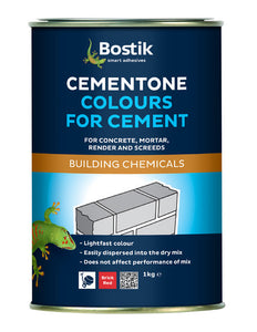 Bostik Cementone Powder Cement Dye Dark Brown 1Kg - T.O'Higgins Homevalue - Galway