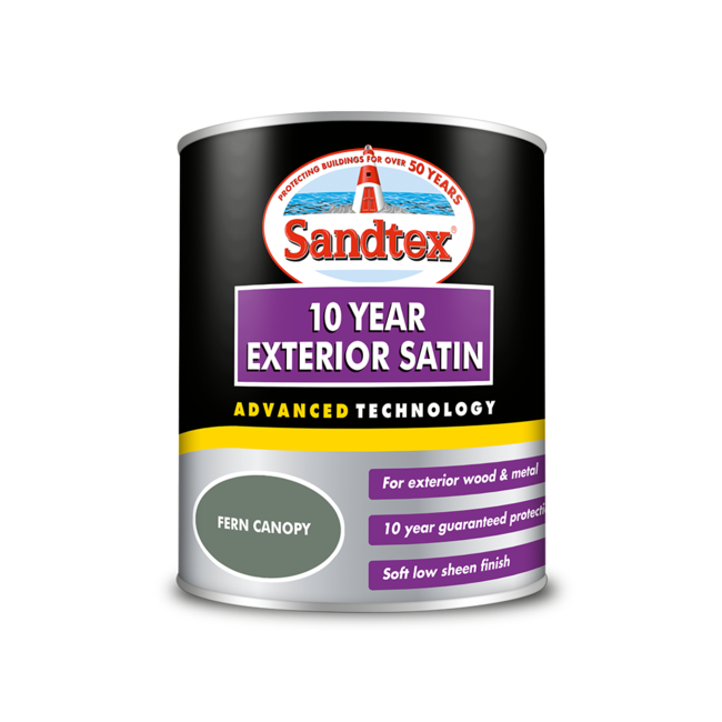 Sandtex 10 Year Satin Fern Canopy 750ml