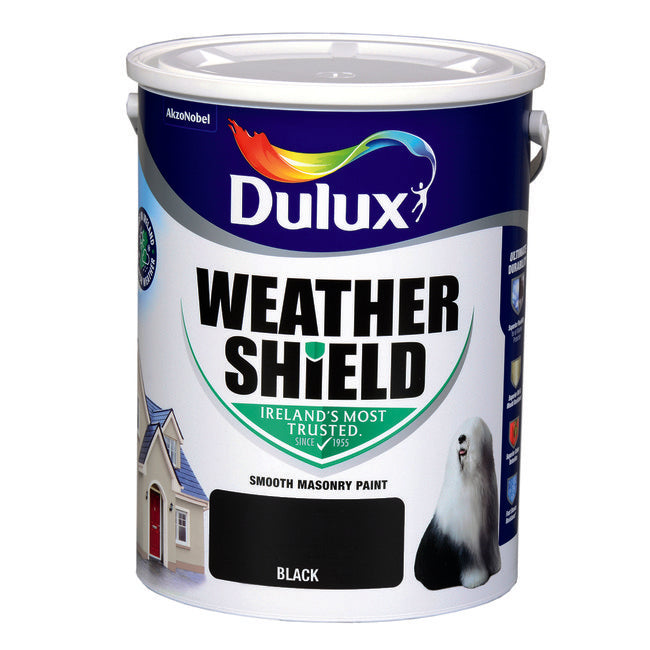 Dulux Weathershield Black 08E53 5L