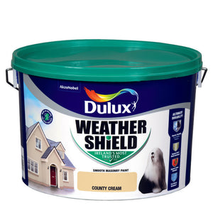 Dulux Weathershield County Cream 10L - T.O'Higgins Homevalue - Galway