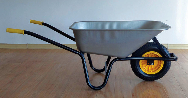 Uh200 90Ltr. Galvd. Builders Wheelbarrow Assembled
