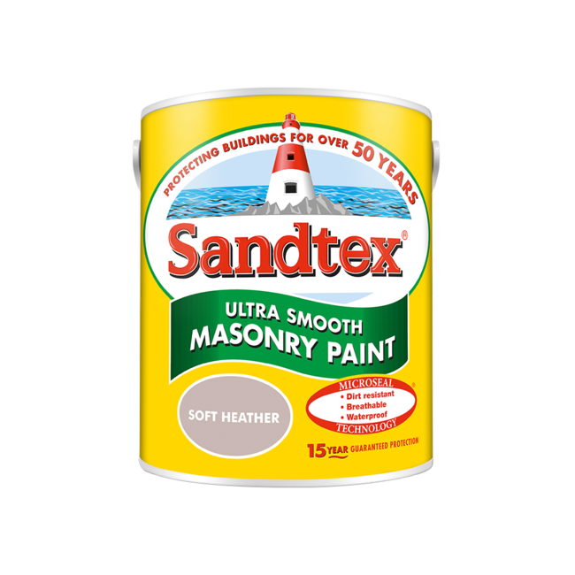 Sandtex Microseal Smooth Masonry Soft Heather 5L