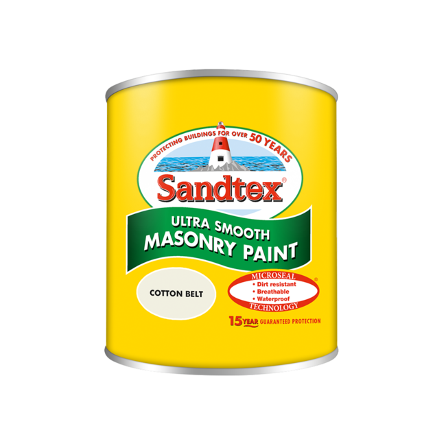 Sandtex Microseal Smooth Masonry Cotton Belt 150ml