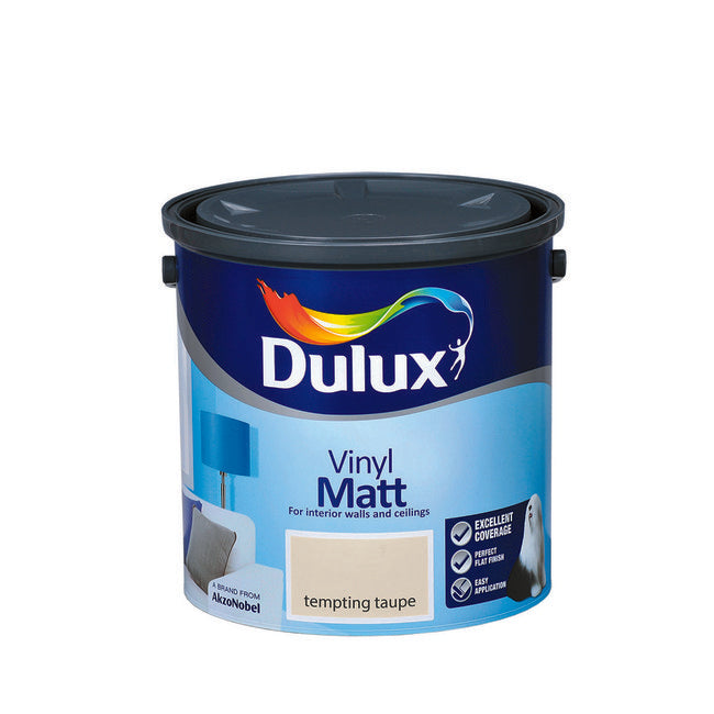 Dulux Vinyl Matt Tempting Taupe 2.5L