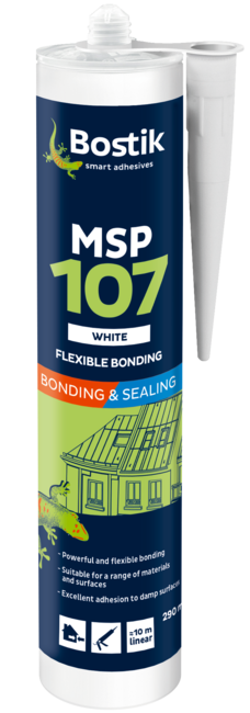 Bostik Msp107 White 290Ml Cartridge