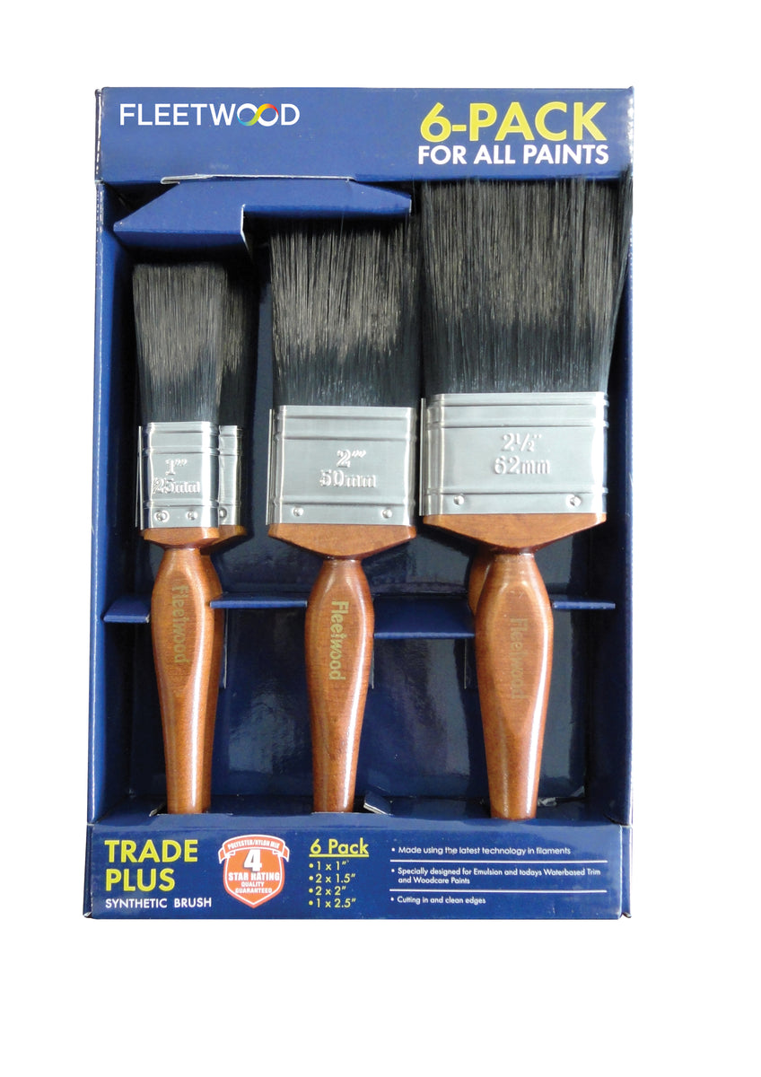 Fleetwood Trade Plus Brush 6 pack