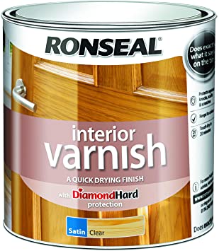 Ronseal Satin Clear Quick Drying Interior Varnish 250ml