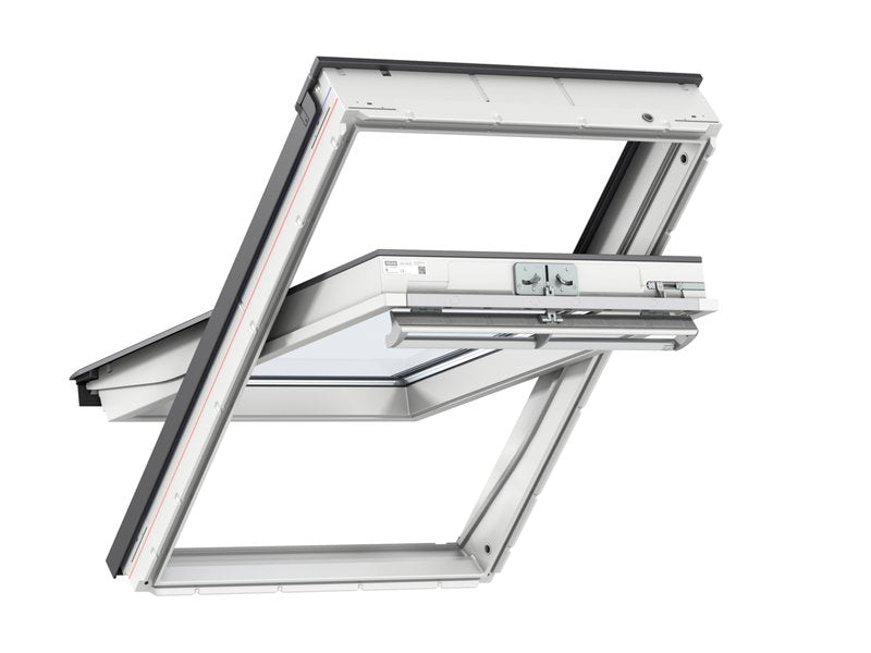 Velux White Pu Centre Pivot Roof Window - 55X78Cm