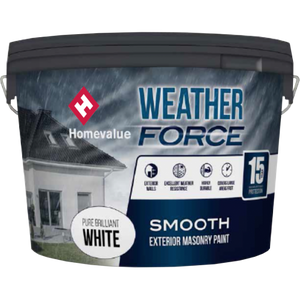 Homevalue Weatherforce Paint 10L White - T.O'Higgins Homevalue - Galway