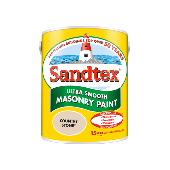 Sandtex Microseal Smooth Masonry Country St 5L