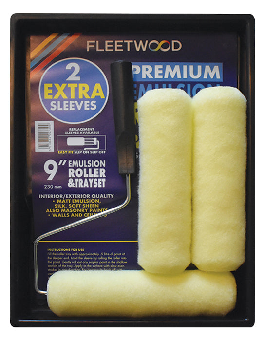 Fleetwood Premium Roller Set 3 sleeves