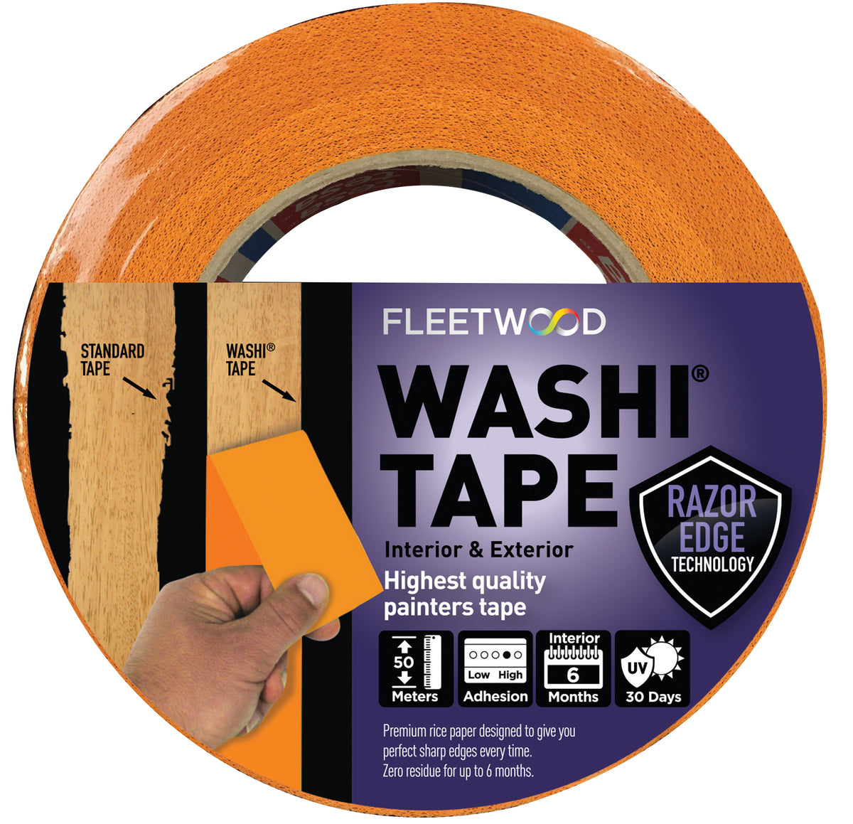 Fleetwood Washi Tape 1 inch