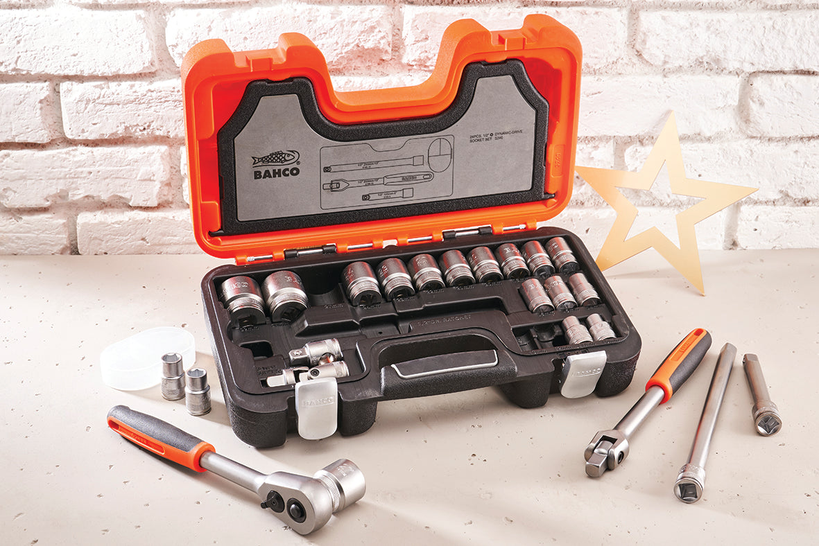 Bahco 24 Piece 1/2" Socket Set T.O'Higgins Homevalue Galway