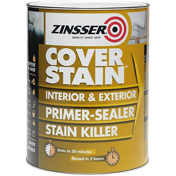 Zinsser Cover Stain 1L - T.O'Higgins Homevalue - Galway