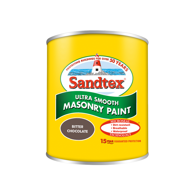 Sandtex Microseal Smooth Masonry Bitter Choc 150ml