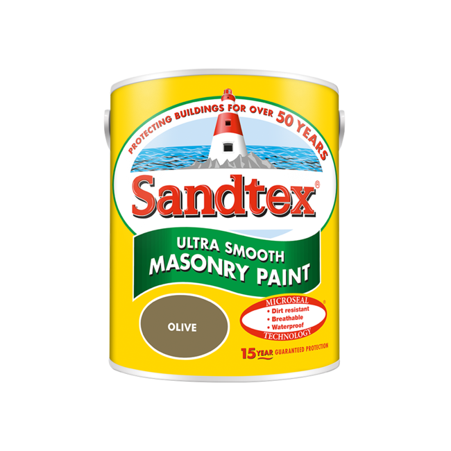 Sandtex Microseal Smooth Masonry Olive 5L