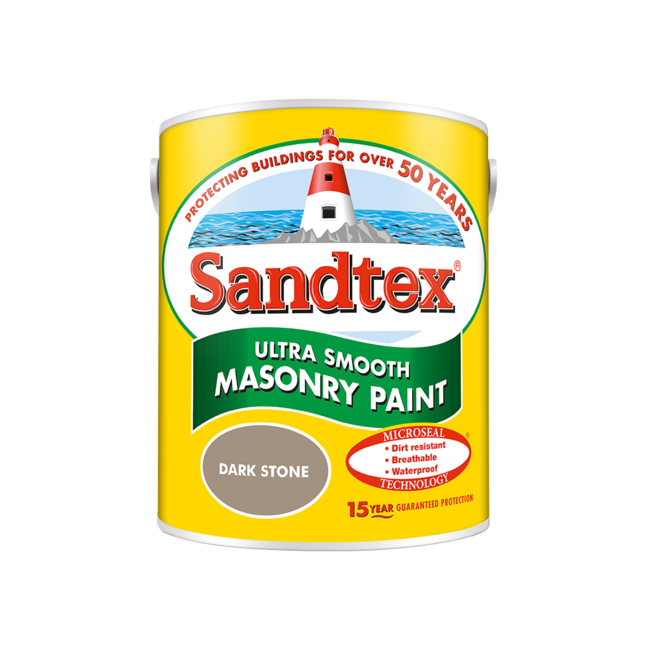 Sandtex Microseal Smooth Masonry Dark Stone 5L