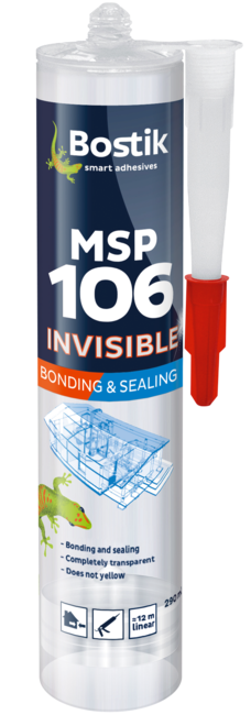Bostik Msp106 Invisible 290Ml Cartridge