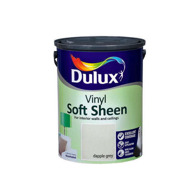 Dulux Vinyl Soft Sheen Dapple Grey 5L