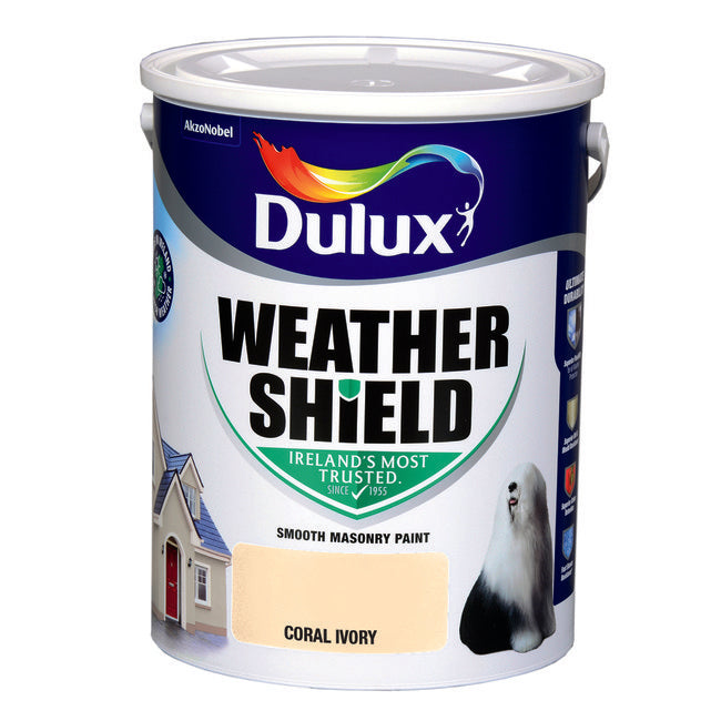 Dulux Weathershield Coral Ivory 5L