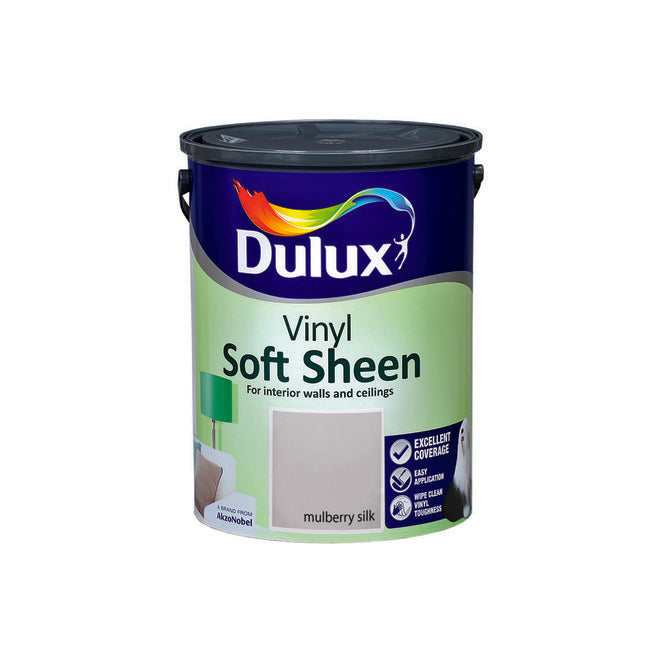 Dulux Vinyl Soft Sheen Mulberry Silk 5L