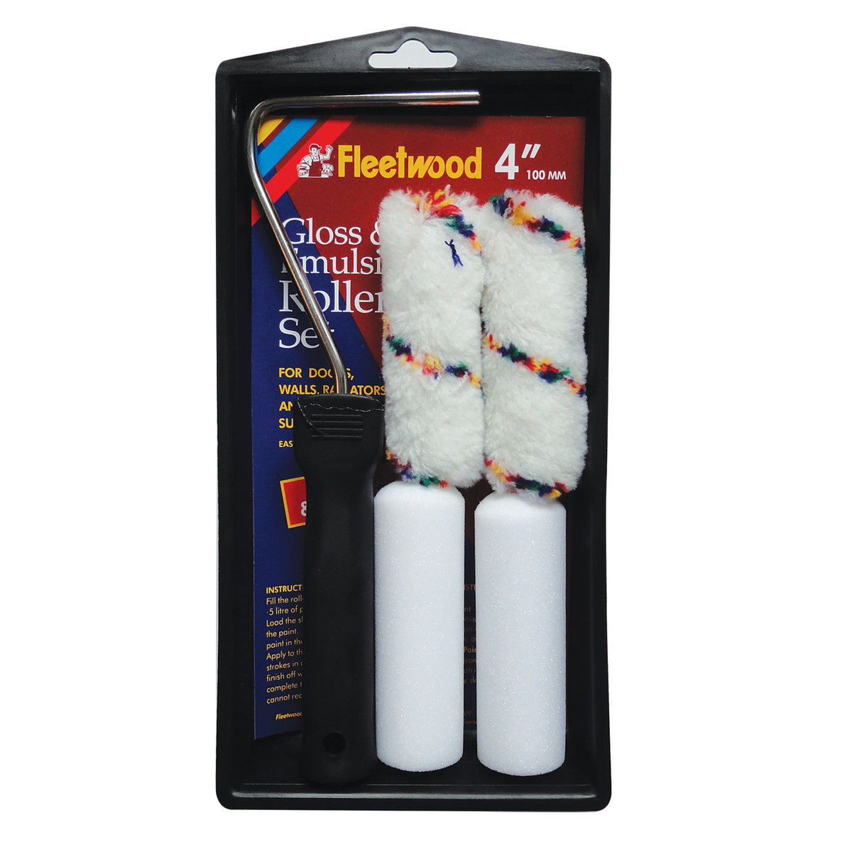 Fleetwood Emulsion & Gloss Roller Set 4 inch