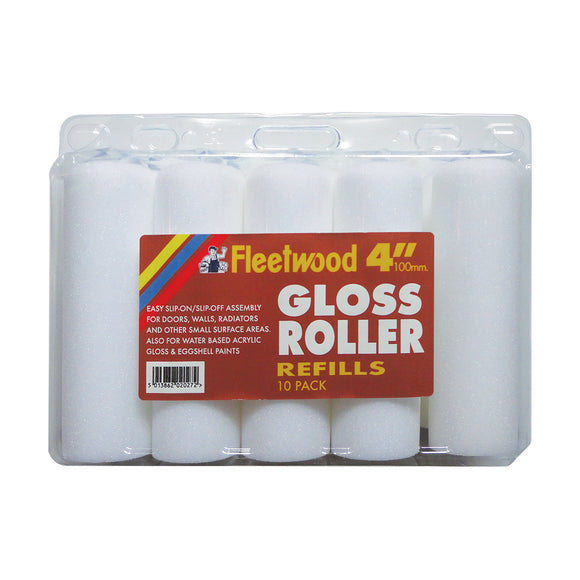 Fleetwood Gloss Roller 4 inch 10 pack - T.O'Higgins Homevalue - Galway