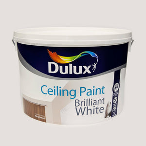Dulux Ceiling Paint Pure Brilliant White 10L - T.O'Higgins Homevalue - Galway