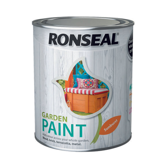Ronseal Garden Paint 750ml Sunburst - T.O'Higgins Homevalue - Galway