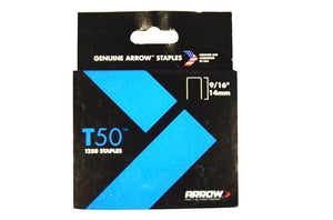 Arrow T50/55 3/8in (10mm) Staples (Pack 5000) - T.O'Higgins Homevalue - Galway