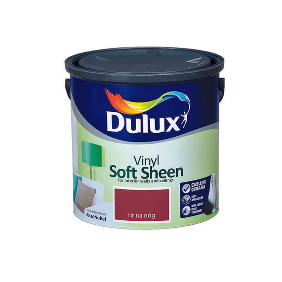 Dulux Vinyl Soft Sheen Tir Na Nog  2.5L - T.O'Higgins Homevalue - Galway