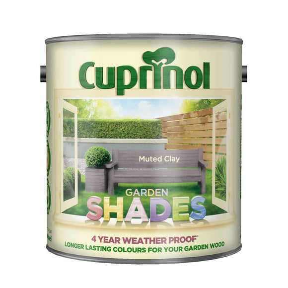 Cuprinol Garden Shades Muted Clay 2.5L - T.O'Higgins Homevalue - Galway