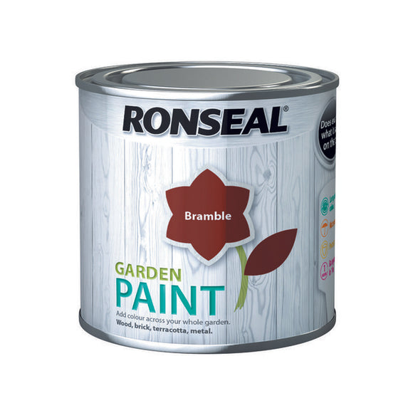 Ronseal Garden Paint 250ml Bramble - T.O'Higgins Homevalue - Galway