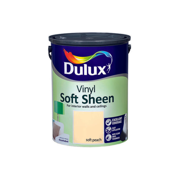 Dulux Vinyl Soft Sheen Soft Peach  5L - T.O'Higgins Homevalue - Galway