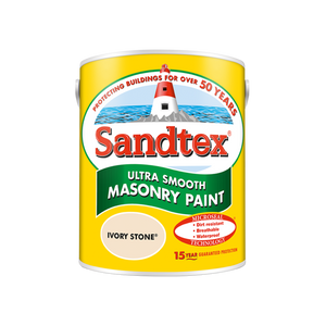 Sandtex Microseal Smooth Masonry Ivory Stone 5L - T.O'Higgins Homevalue - Galway