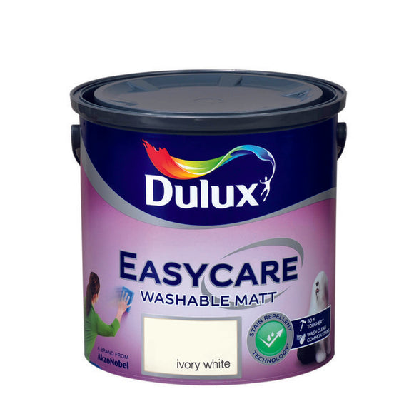 Dulux Easycare Ivory White 2.5L - T.O'Higgins Homevalue - Galway