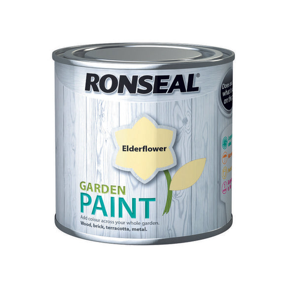 Ronseal Garden Paint 250ml Elderflower - T.O'Higgins Homevalue - Galway