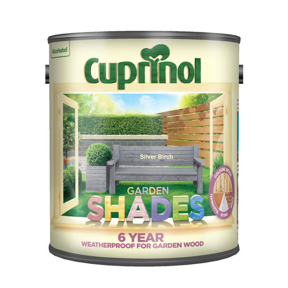 Cuprinol Garden Shades Silver Birch 2.5L - T.O'Higgins Homevalue - Galway