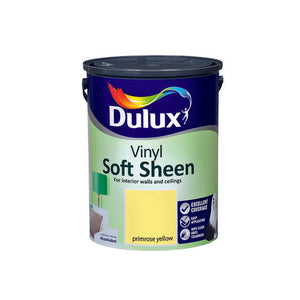 Dulux Vinyl Soft Sheen Primrose Yellow  5L - T.O'Higgins Homevalue - Galway