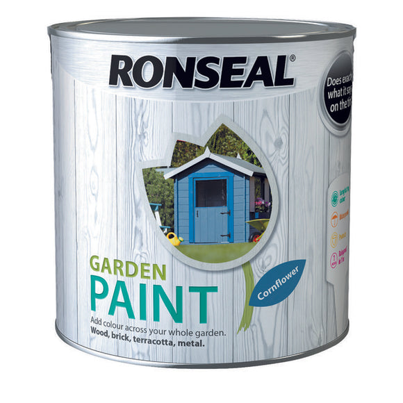 Ronseal Garden Paint 2.5L Cornflower - T.O'Higgins Homevalue - Galway