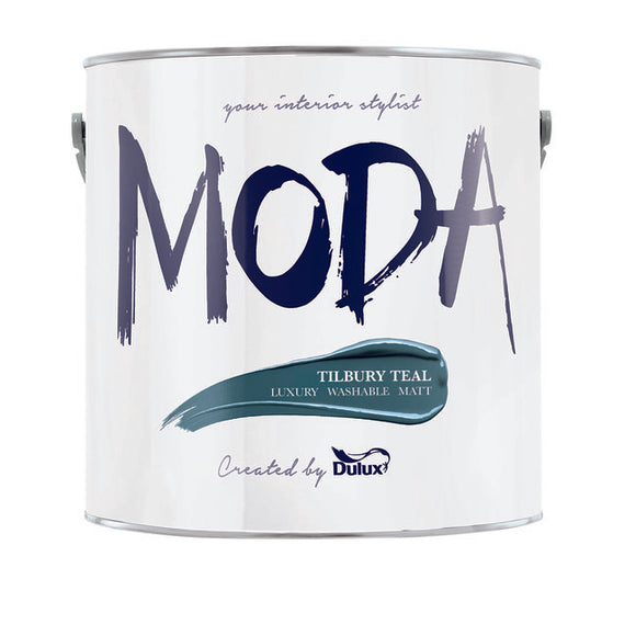 Dulux Moda Tilbury Teal  2.5L - T.O'Higgins Homevalue - Galway