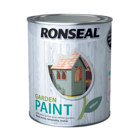 Ronseal Garden Paint 750ml Willow - T.O'Higgins Homevalue - Galway