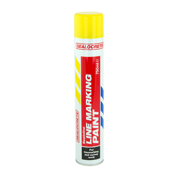 Sealocrete Line marking paint yellow 750ml - T.O'Higgins Homevalue - Galway