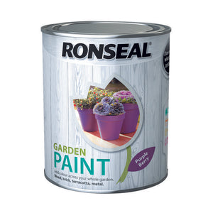 Ronseal Garden Paint 750ml Purple Berry - T.O'Higgins Homevalue - Galway