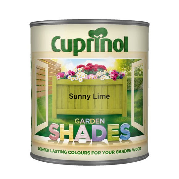 Cuprinol Garden Shades Sunny Lime 1L - T.O'Higgins Homevalue - Galway