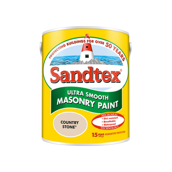 Sandtex Microseal Smooth Masonry Country St 5L - T.O'Higgins Homevalue - Galway