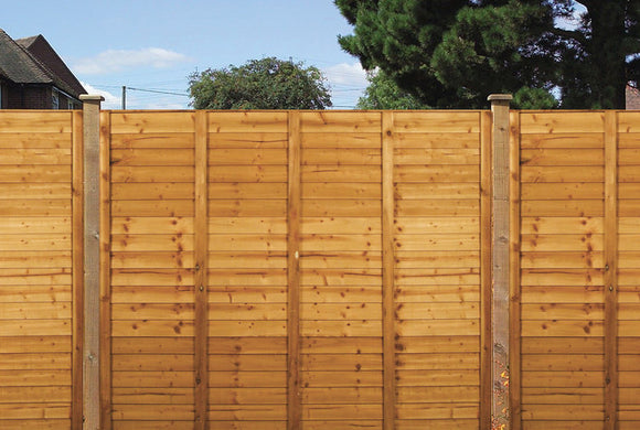 Garden Living Shiplap Fence Panel - 1.8m x 1.8m - T.O'Higgins Homevalue - Galway